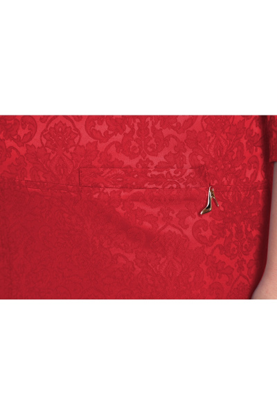 Платье GALEREJA 422Б красный - фото 3