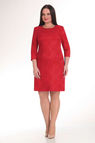 Платье GALEREJA 422Б красный - фото 1