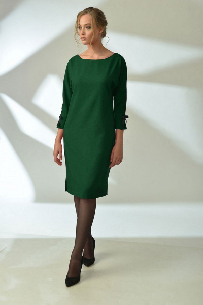 Платье MAX 4-018 зеленый - фото 1