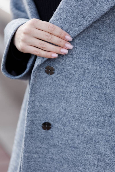 Пальто Ivera 7006-1 серый - фото 10