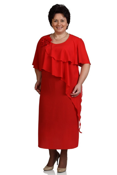 Платье Classic Moda 479 красный - фото 1