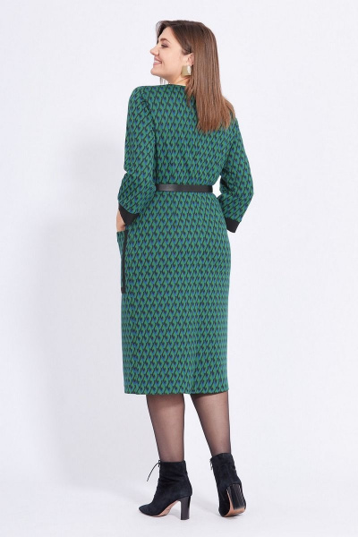 Платье Милора-стиль 1042 зеленый - фото 2