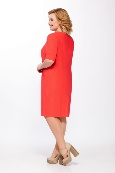 Платье LaKona 1215 красный - фото 2