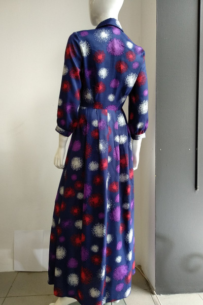 Платье Vint 1799 синий - фото 3