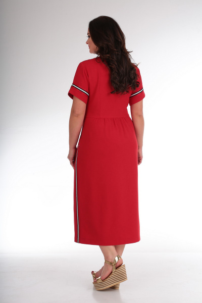 Платье Danaida 1648 красный - фото 5