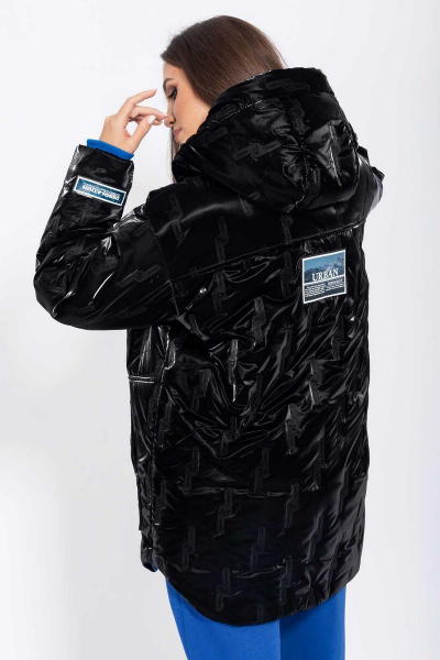 Куртка Mislana С851 черно-синий - фото 8