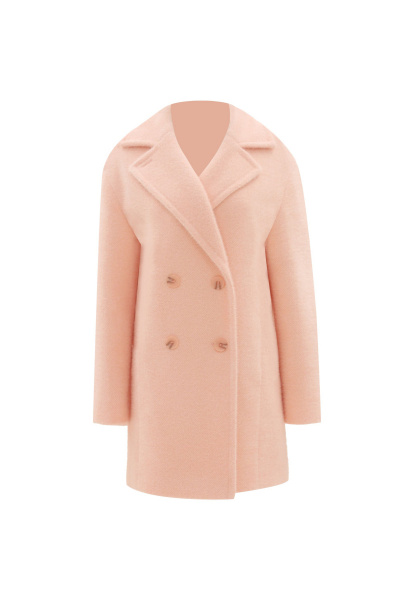 Пальто Elema 1-12028-1-164 розовый - фото 1