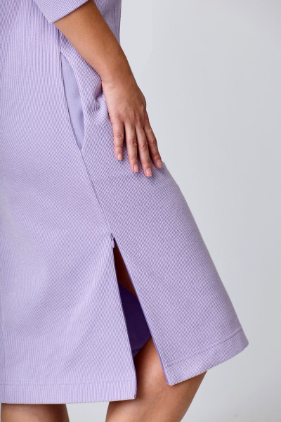 Платье Мишель стиль 1088 нежно лиловый - фото 4