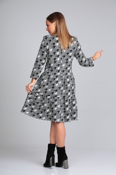 Платье Милора-стиль 822 серый - фото 2