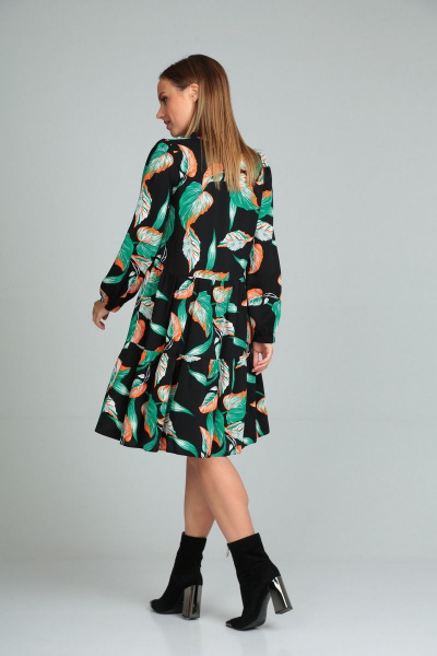 Платье Милора-стиль 848 листья - фото 2