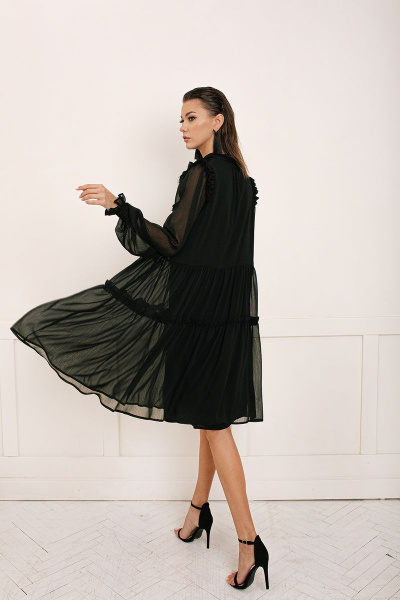 Платье Butеr 2490 черный - фото 2