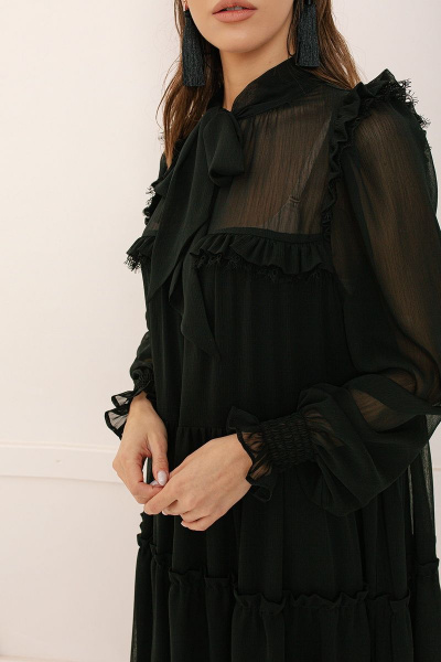 Платье Butеr 2490 черный - фото 5