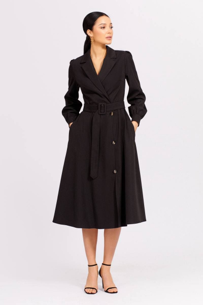 Платье Kaloris 1949-1 черное - фото 1