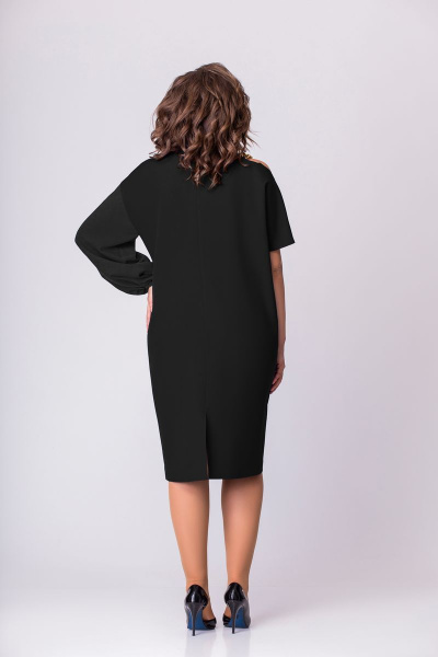 Платье EVA GRANT 220 черный - фото 6