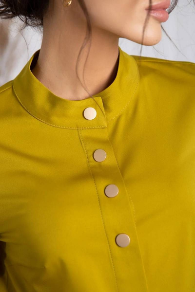 Блуза Daloria 6134 оливковый - фото 3