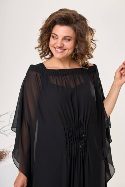 Платье Romanovich Style 1-2433 черный - фото 7