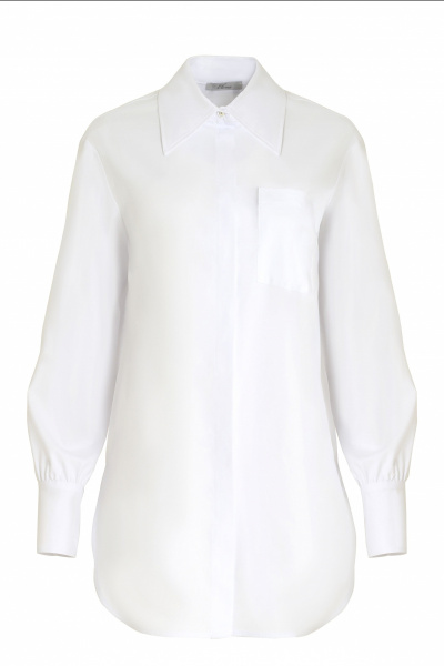 Блуза Elema 2К-11350-1-164 белый - фото 2