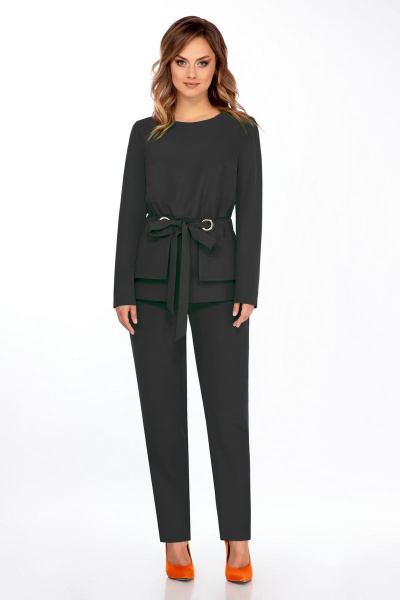 Блуза, брюки Dilana VIP 1943 черный - фото 1