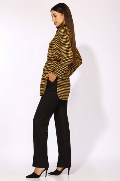 Блуза, брюки Faufilure С1355 желтый - фото 3