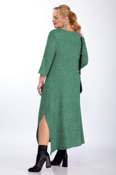 Платье Anastasia 687 зеленый - фото 2