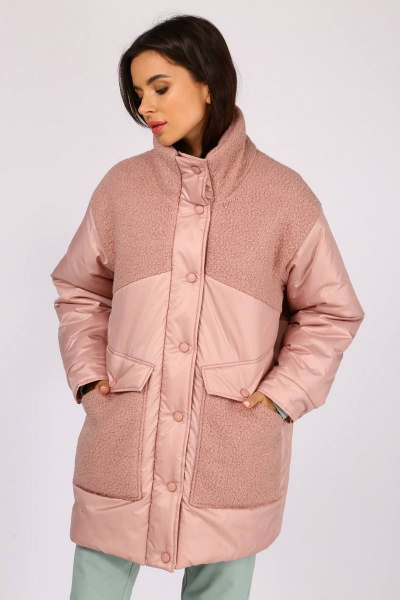 Куртка Faufilure С555 розовый - фото 2