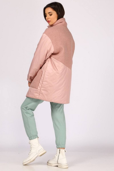 Куртка Faufilure С555 розовый - фото 3