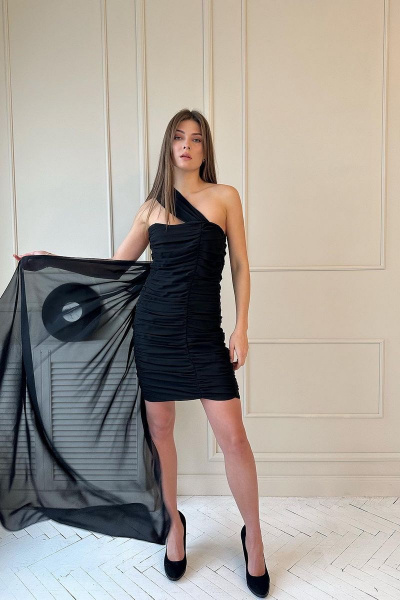 Платье AURA of the day 3169 черный - фото 1