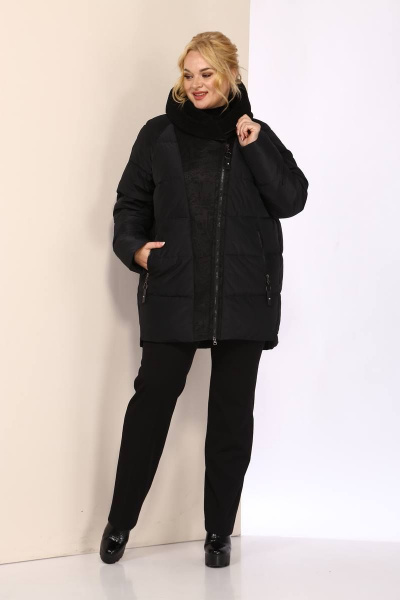 Куртка Shetti 2088-1 черный - фото 3