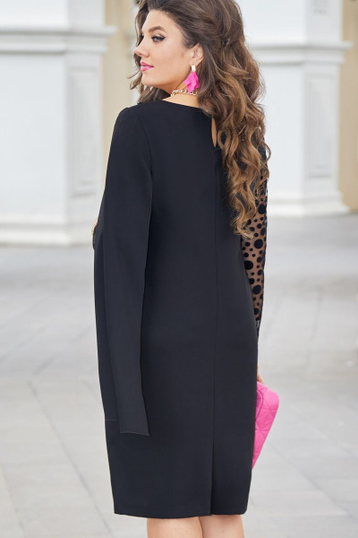 Платье Vittoria Queen 17193 черный - фото 3