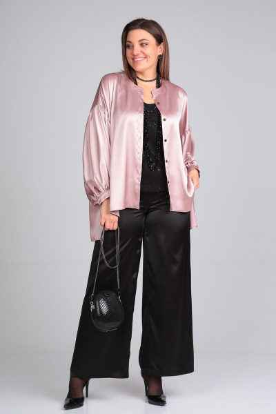 Блуза Lady Secret 0142 перламутрово-розовый - фото 5