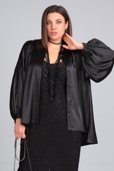 Блуза, платье Lady Secret 3716 черный - фото 6