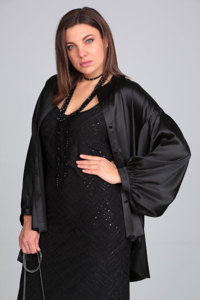 Блуза, платье Lady Secret 3716 черный - фото 3