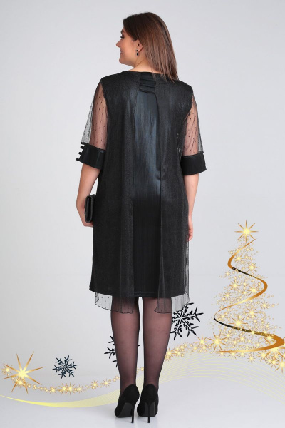 Платье Michel chic 2072 черный - фото 7