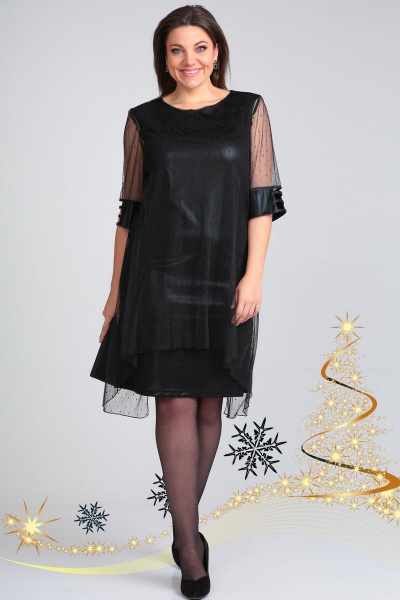 Платье Michel chic 2072 черный - фото 2