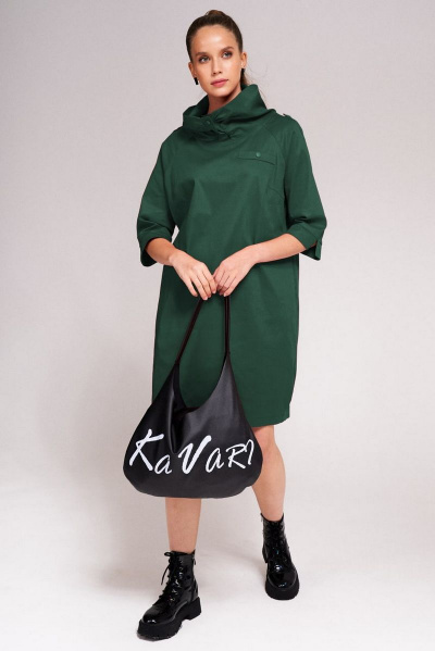 Платье KaVaRi 1004.3 зеленый - фото 1