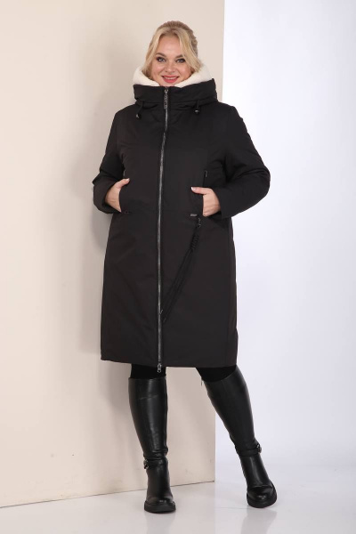 Пальто Shetti 2102 черный - фото 2