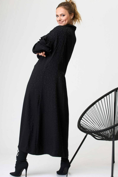 Платье SOVA 11148 черный-1 - фото 7