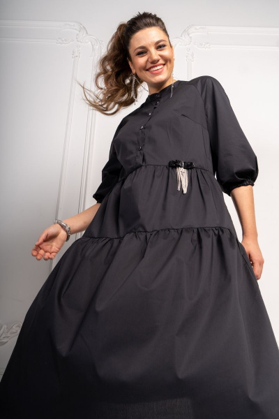 Платье Andina 812 черный - фото 12