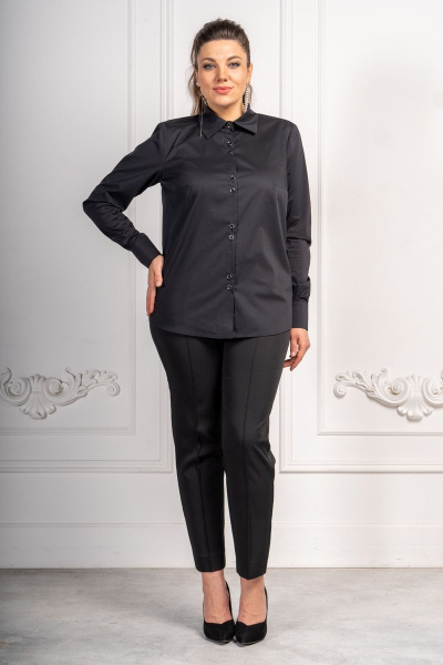 Блуза Andina 112 черный - фото 4