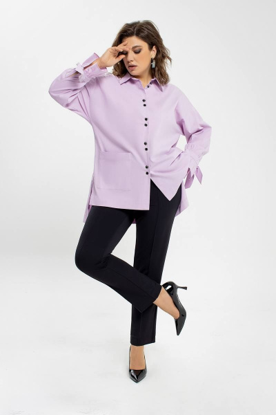 Блуза JeRusi 2080 лиловый - фото 1