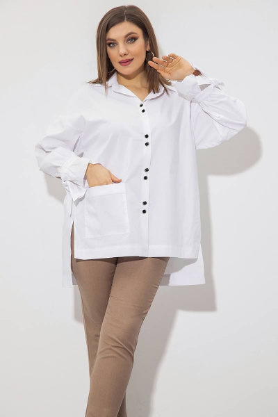 Блуза JeRusi 2080 белый - фото 2
