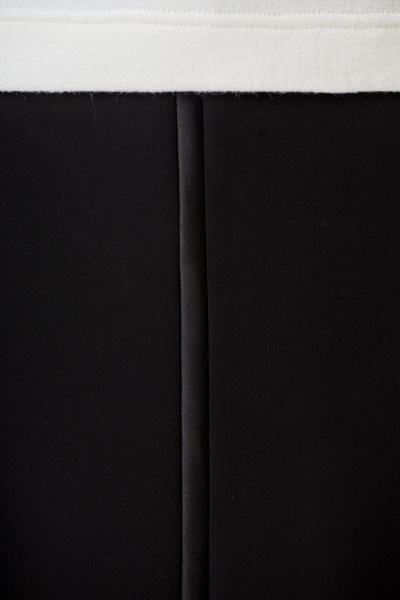 Туника, юбка Мишель стиль 1089 черно-белый - фото 9