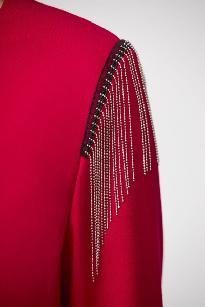 Платье БагираАнТа 838 красный - фото 6