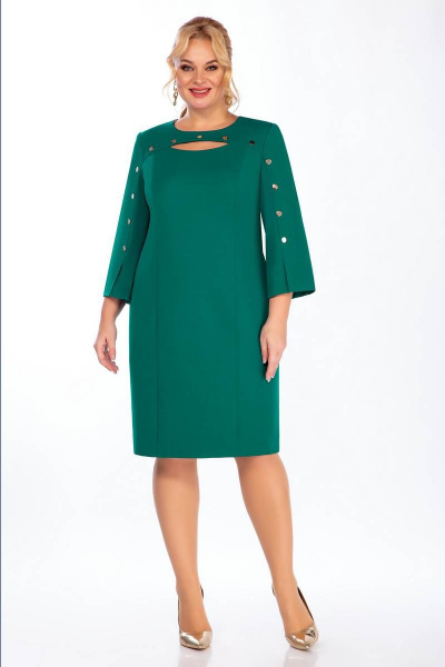 Платье LaKona 11465 зеленый - фото 1
