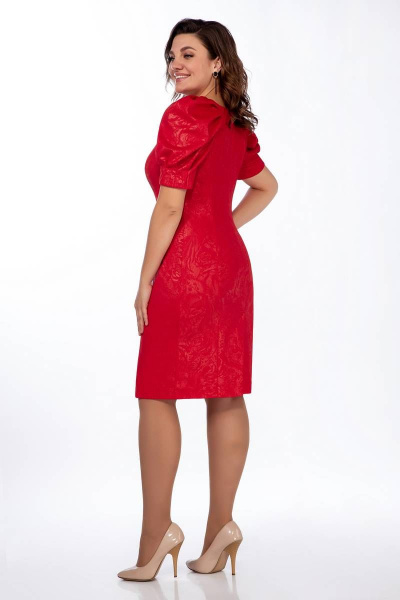 Платье LaKona 11474 красный - фото 5