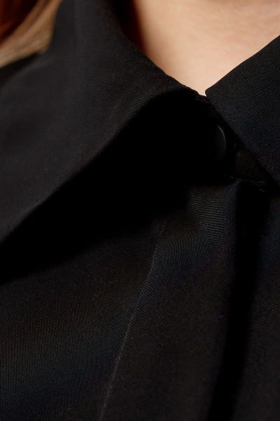 Блуза Панда 117140w черный - фото 3