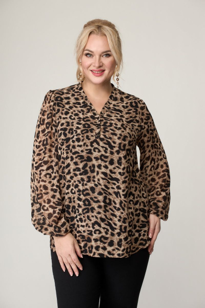 Блуза Svetlana-Style 1751 леопард - фото 1
