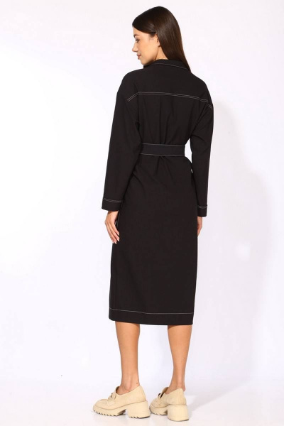Платье Faufilure С1290 черный - фото 2