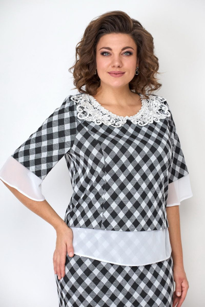 Блуза, юбка Solomeya Lux 735B - фото 7