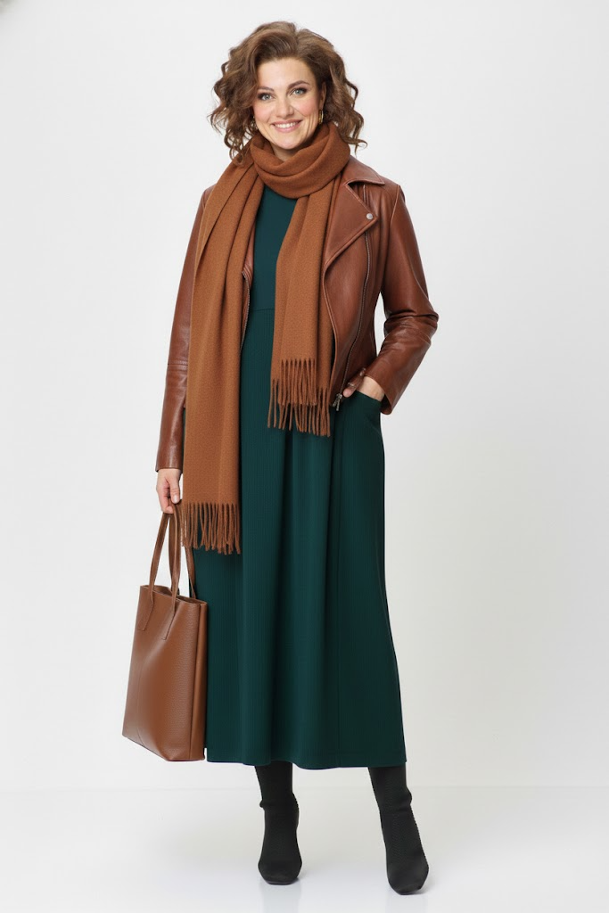 Платье: Michel chic 2137/1 изумруд